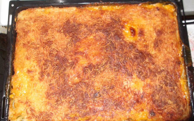 Torta de frango com queijo