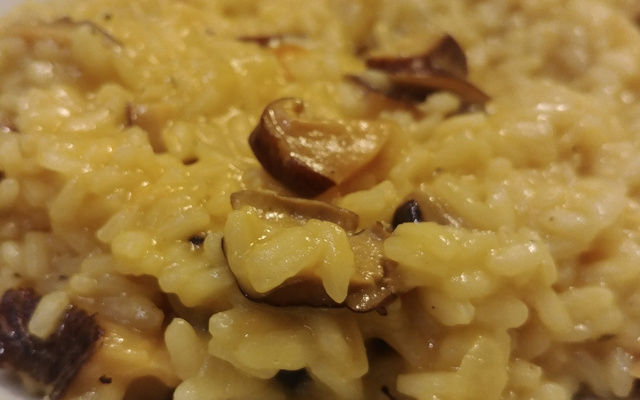 Risoto de shitake