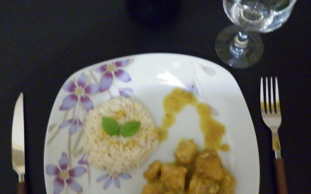 Frango ao curry