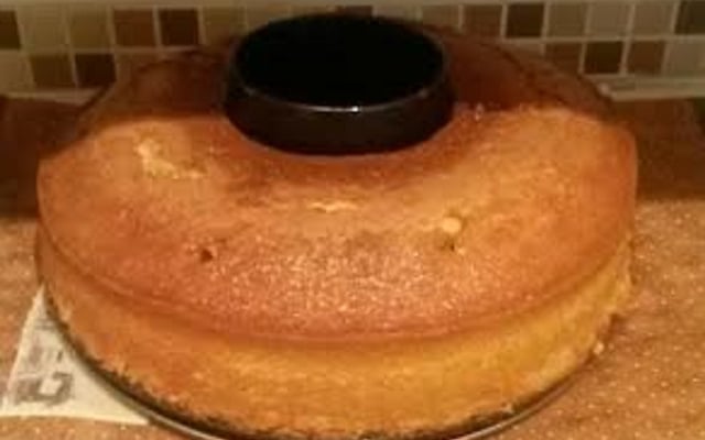 Bolo de laranja rápido (liquidificador)
