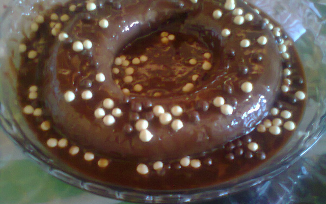 Brigadeirão de microondas