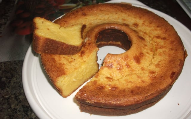 Bolo de milho cremoso (milho em lata)