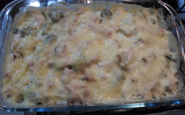 Brócolis com molho branco da Lulu