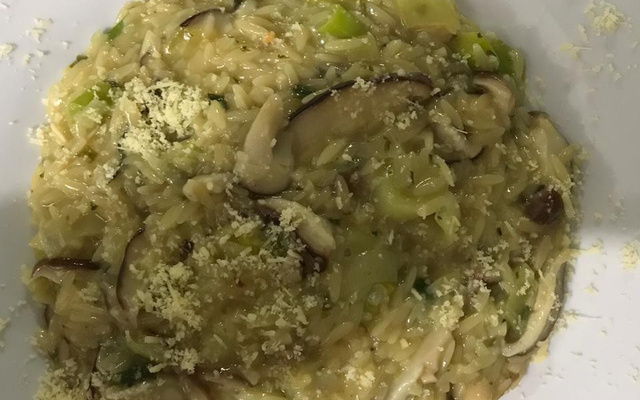 Risoto de shitake
