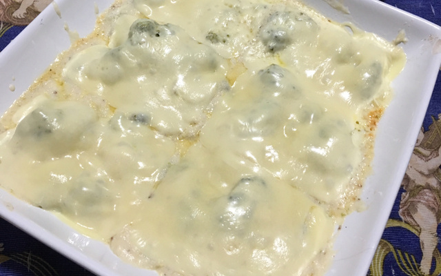 Brócolis gratinado