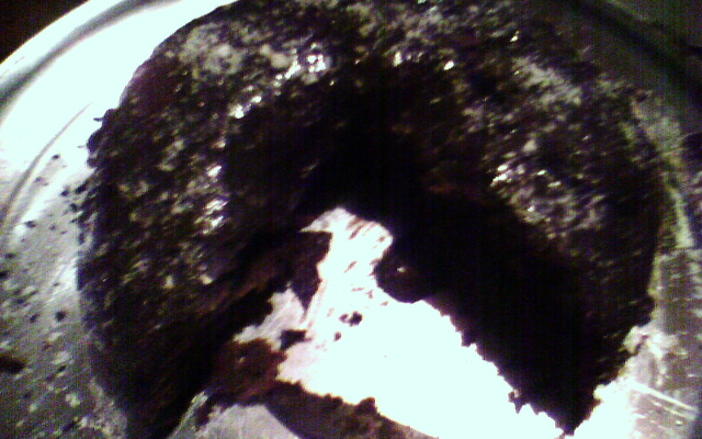 Bolo de chocolate com coco