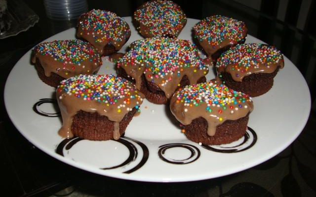 Cupcake Mágico de Chocolate