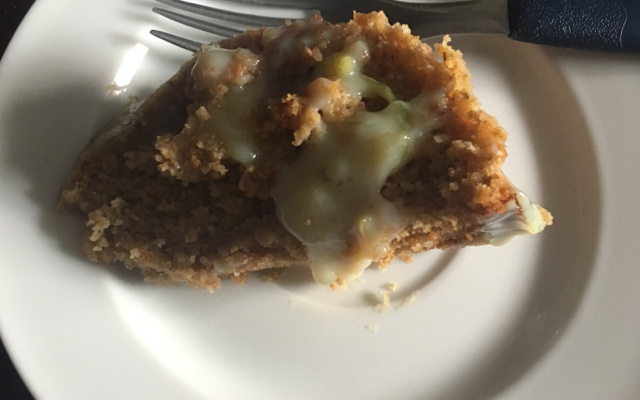 Bolo de limão integral e saudável