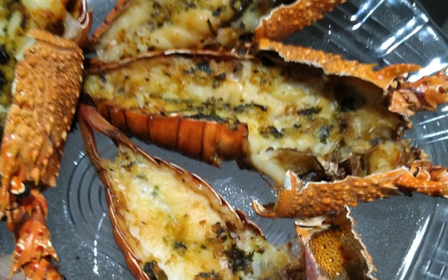 Lagosta assada