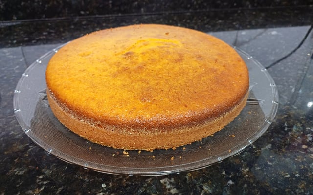 Bolo de cenoura sem glúten