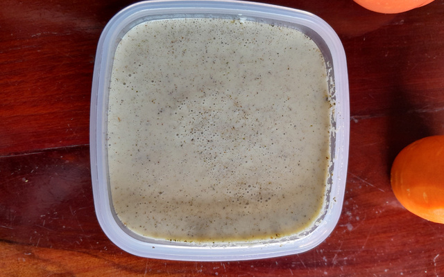 Molho de iogurte para saladas