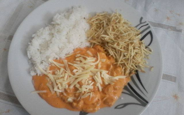 Estrogonofe vegetariano