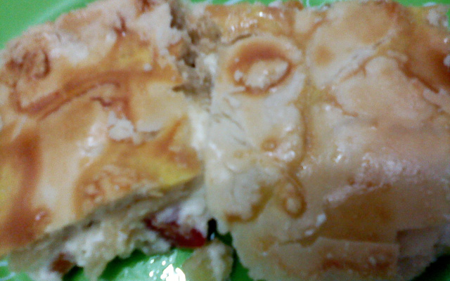 Empadão de legumes com molho branco