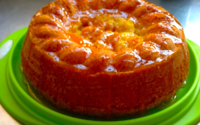 Bolo de laranja de liquidificador