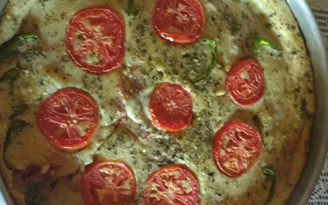 Torta de Presunto e queijo (bauru)