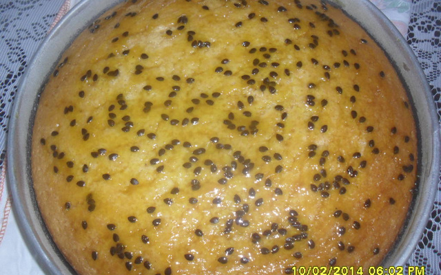 Bolo de gelatina de limão