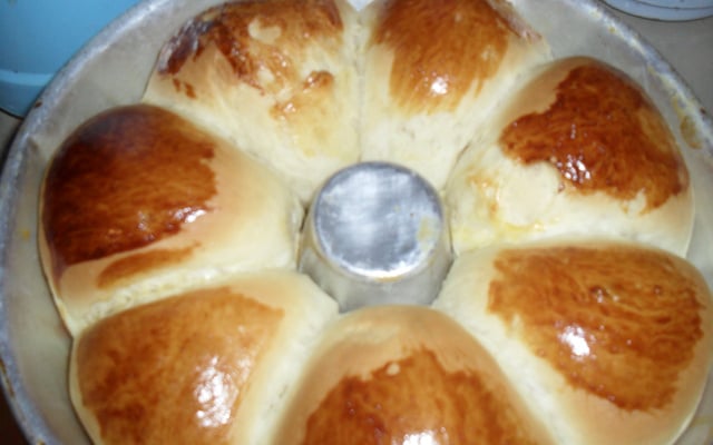 Pão caseiro simples