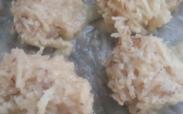 Cocada caseira que Delícia