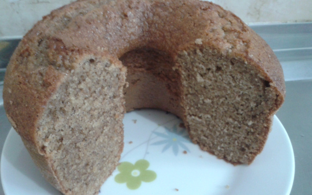 Bolo de Granola de liquidificador