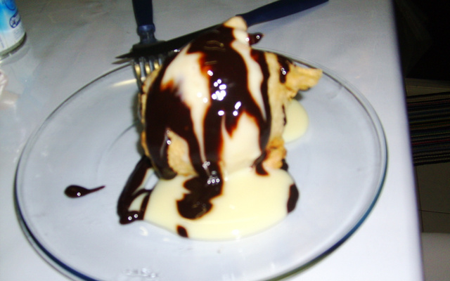 Sorvete frito do Cesar