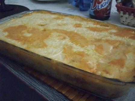 Frango ao creme de cebola