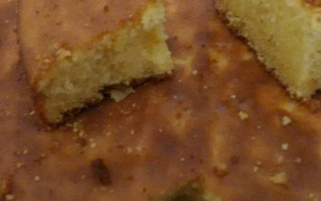 Bolo de fubá cozido de tia bel