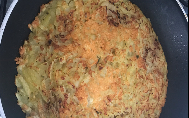 Batata rosti deliciosa
