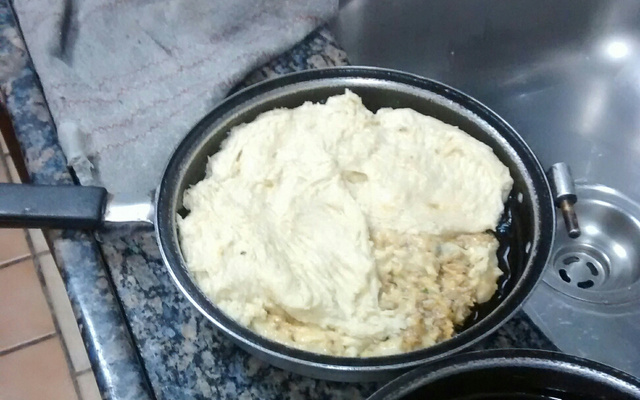 Bolinhos de batata recheados