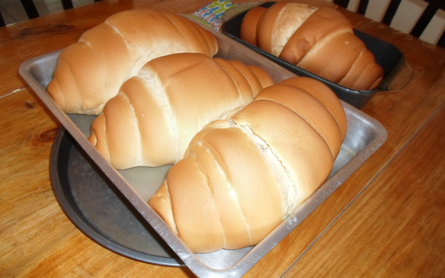 Pão caseiro de família