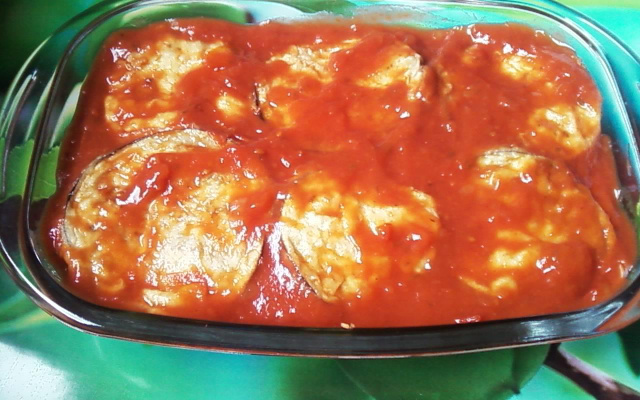 Lasanha de berinjela