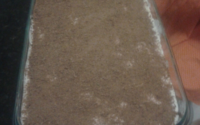 Creme de sorvete com chocolate