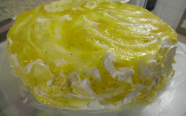 Bolo Mousse de Maracujá