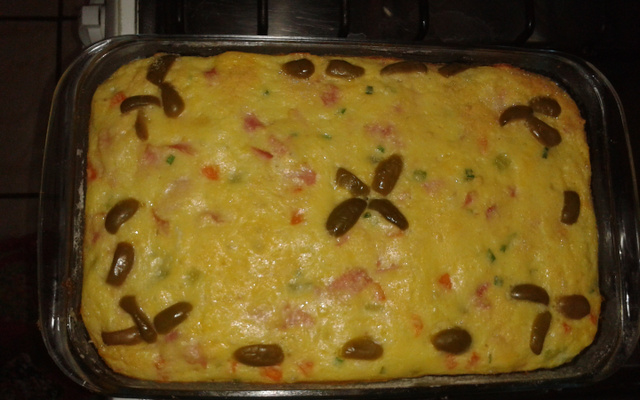 Souflé de queijo com batata