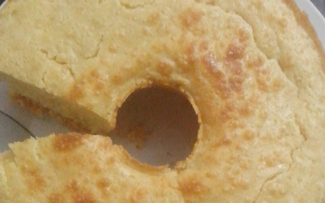 Pão de liquidificador com recheio