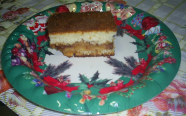 Bolo de maçã e iogurte