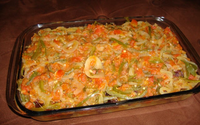 Carne seca com batata corada