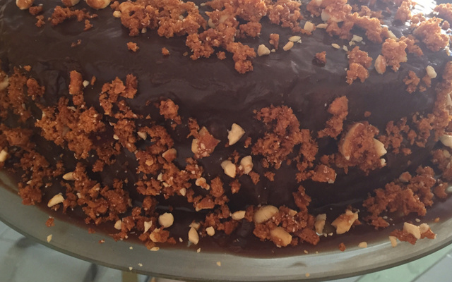 Bolo chocolate crocante