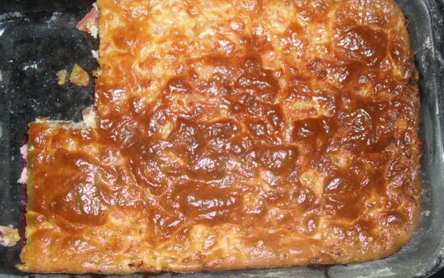 Torta de Presunto e Queijo