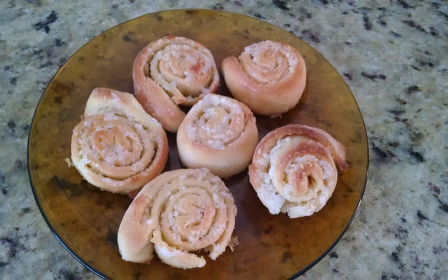 Rosquinha doce com coco