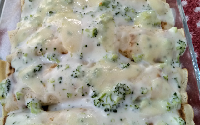 Panquecas de brócolis