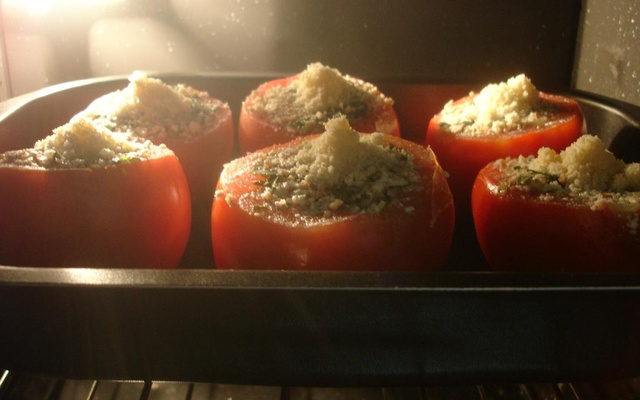 Tomate Recheado Libanês