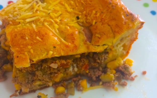 Torta fácil de carne moída