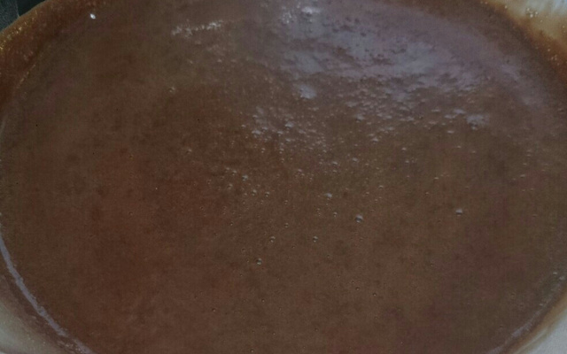 Chocolate consistente para recheio