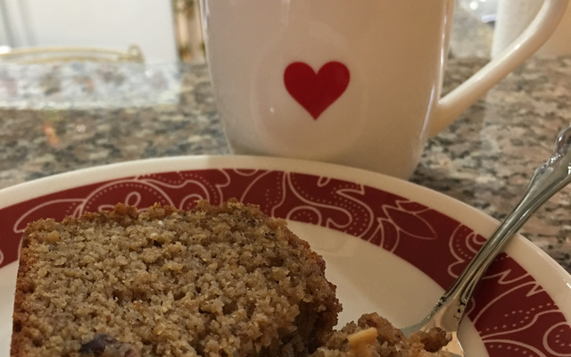 Bolo de banana com farinha de rosca