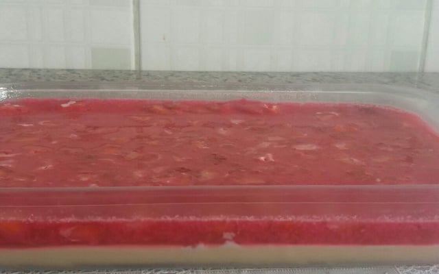 Delícia de morango simples