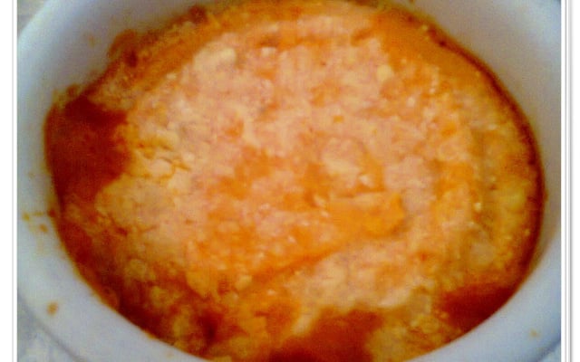 Escondidinho de abóbora e carne moída