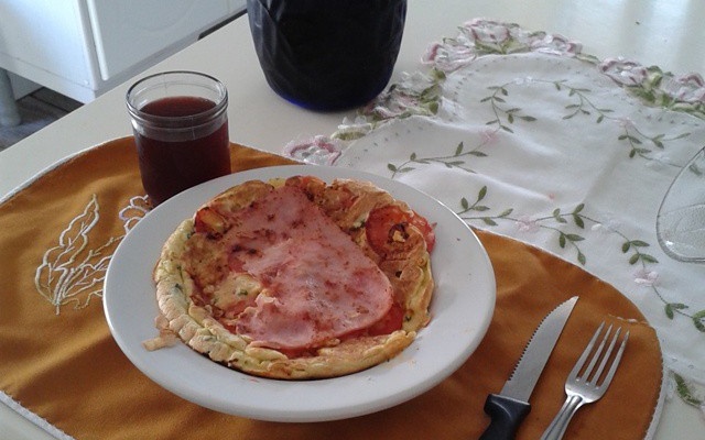 Omelete de sobra da Lilian