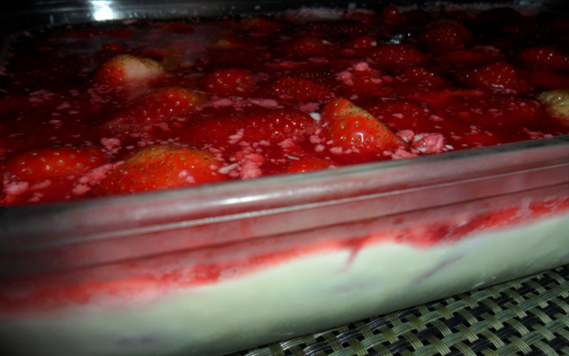 Doce simples de morango