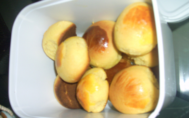 Pão de minuto com goiabada