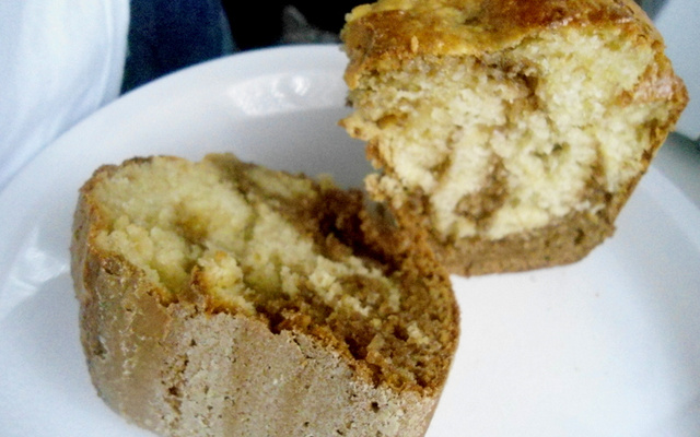 Bolo mesclado simples